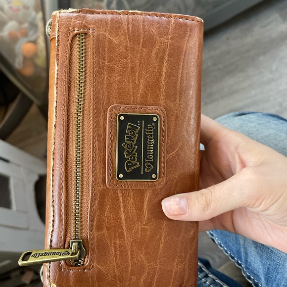 Rare pokemon evee floral loungefly mini backpack set - Picture 8 of 9